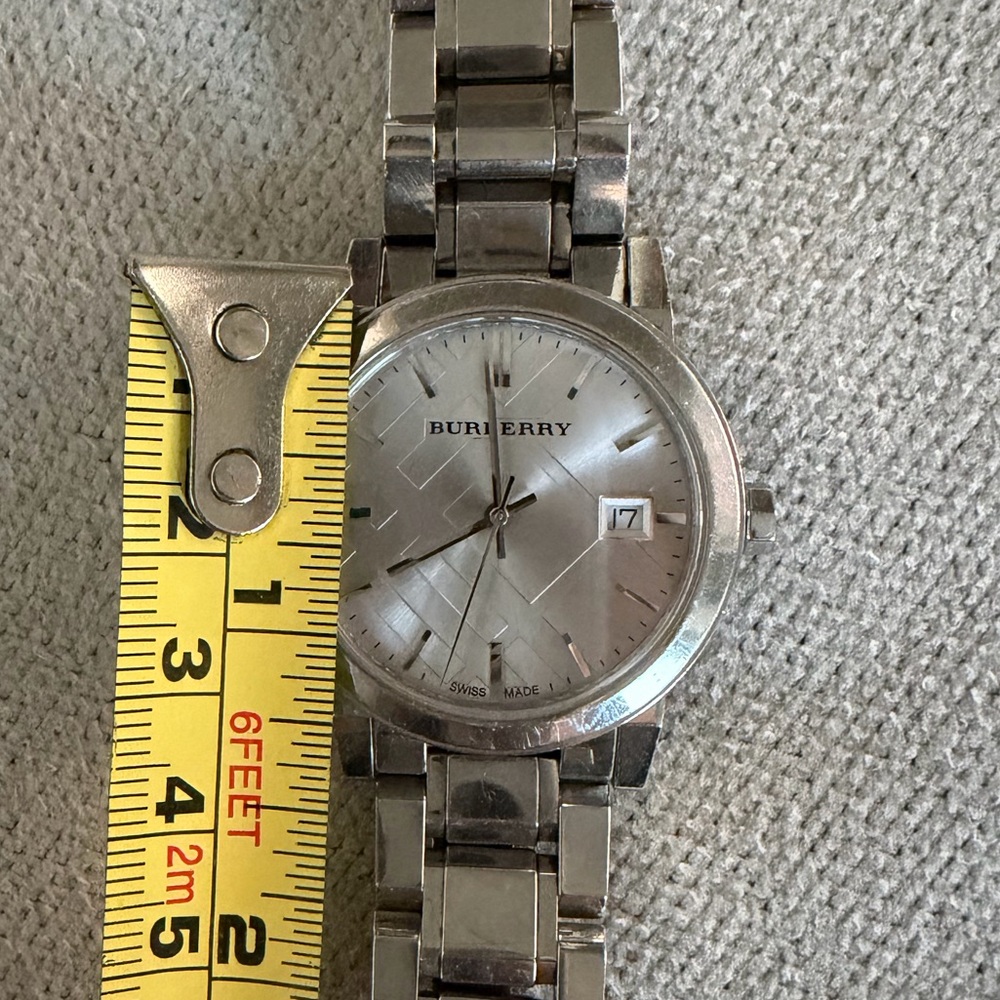 Burberry silver watch - Picture 4 of 6